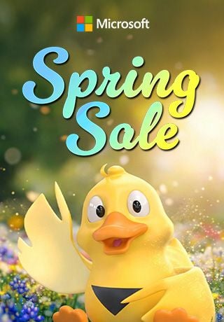 Soldes de printemps Microsoft